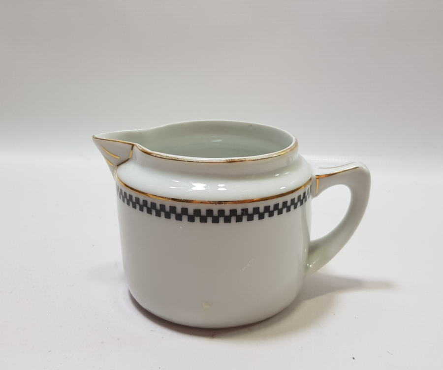 DEV BOYDA ARKASI OSMANLICA YAZILI PORSELEN SOSLUK