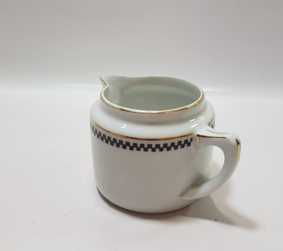 DEV BOYDA ARKASI OSMANLICA YAZILI PORSELEN SOSLUK