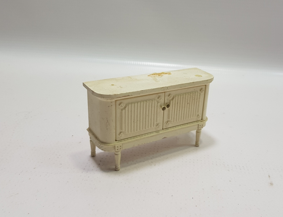 ANTİKA NOSTALJİK AHŞAP KAPAKLI MİNYATÜR DOLAP