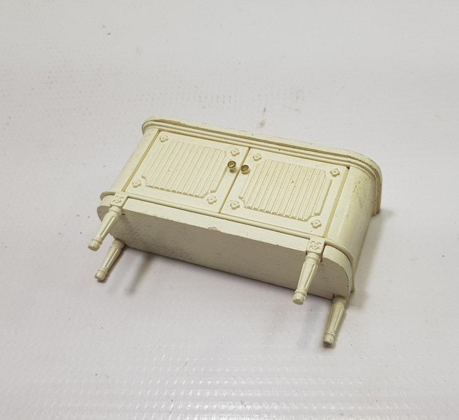 ANTİKA NOSTALJİK AHŞAP KAPAKLI MİNYATÜR DOLAP