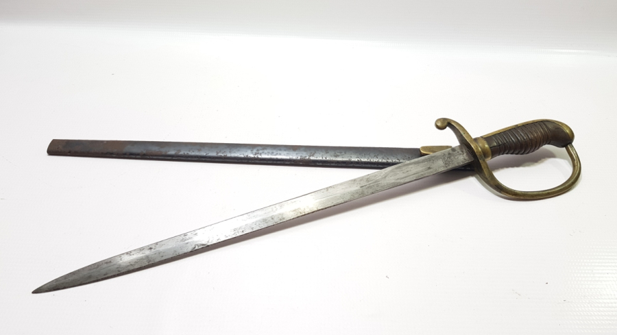 OSMANLI DÖNEMİ NADİR BOYDA TOPÇU KILICI - TOPÇU SUBAYI'NIN SON SAVUNMA KILICI