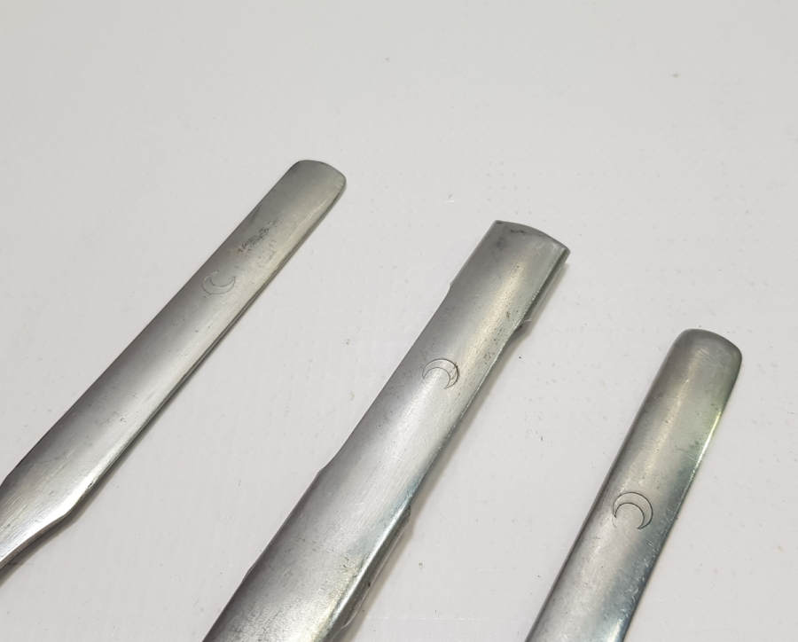 OSMANLI DÖNEMİ ÇOK NADİR HİLAL-İ AHMER ÇATAL BIÇAK KAŞIK SETİ