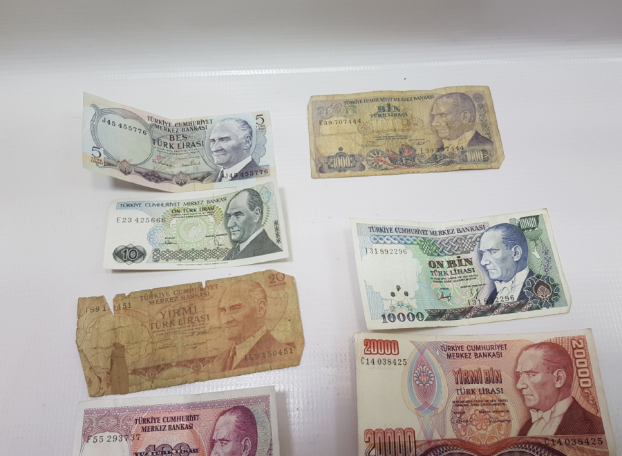 ANTİKA KAĞIT PARA LOTU