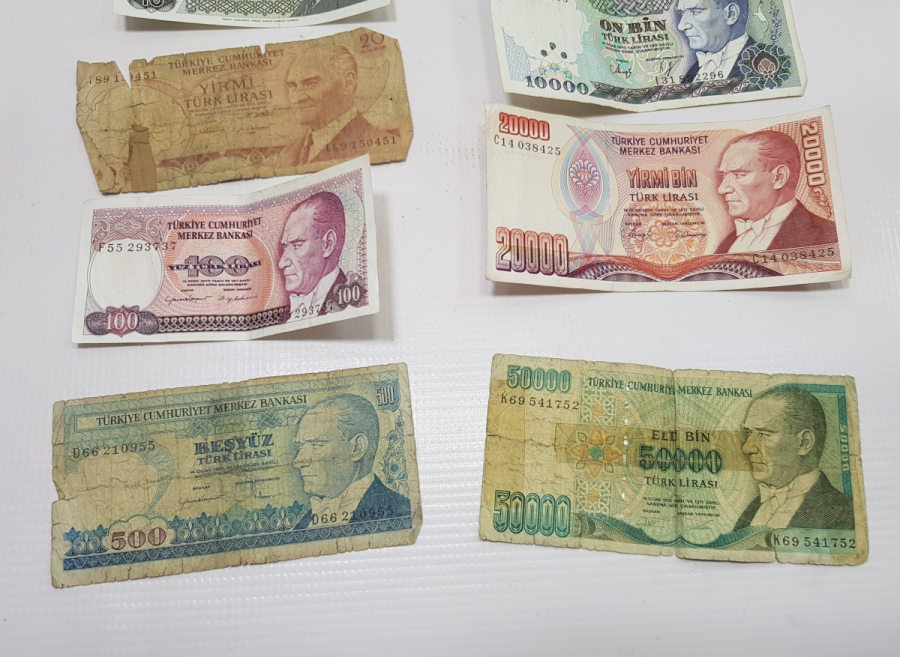 ANTİKA KAĞIT PARA LOTU