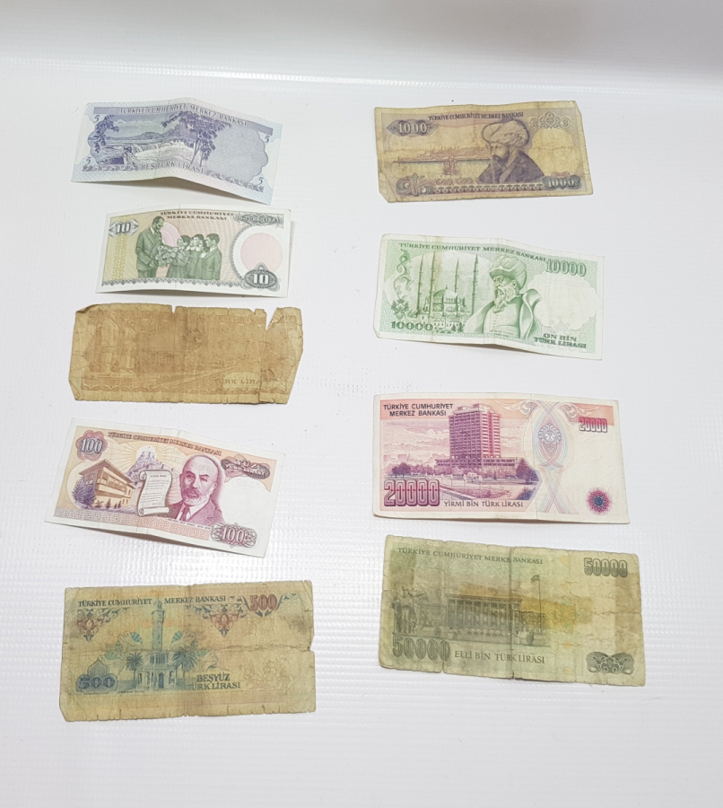 ANTİKA KAĞIT PARA LOTU