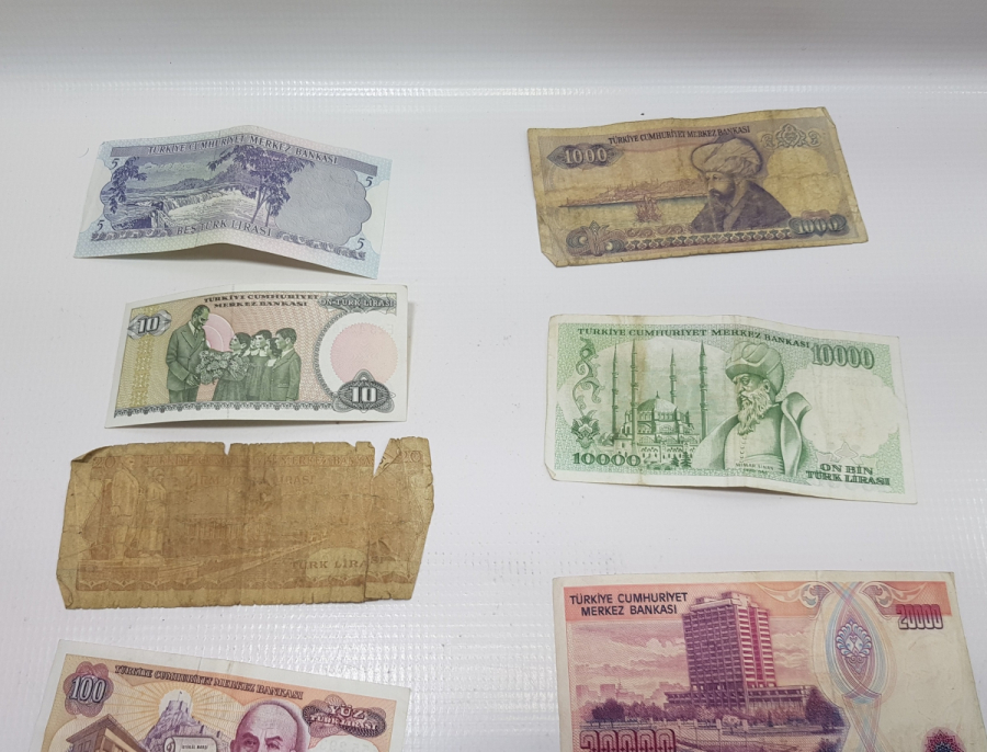 ANTİKA KAĞIT PARA LOTU