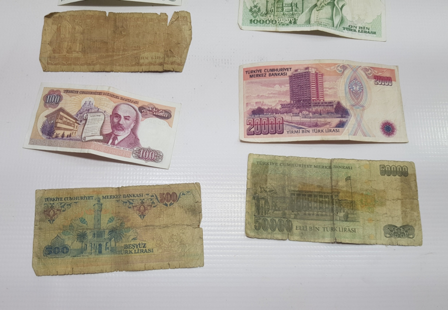 ANTİKA KAĞIT PARA LOTU