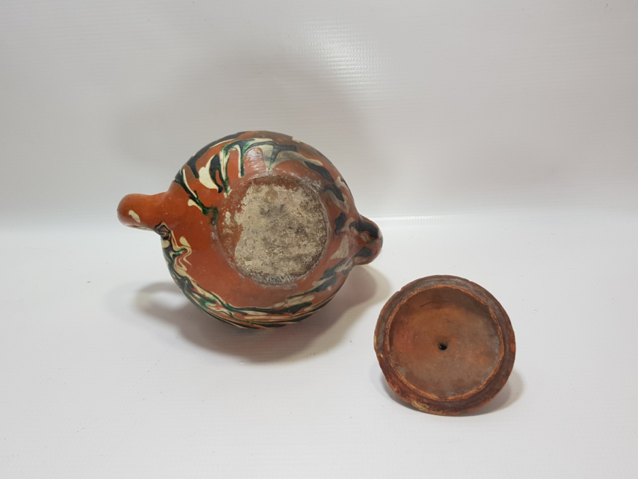 OSMANLI DÖNEMİ NADİR RENKTE KINIK ÇAYDANLIK