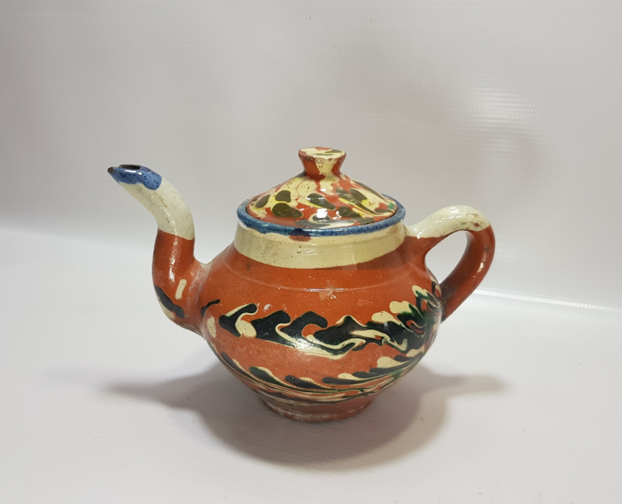 OSMANLI DÖNEMİ NADİR RENKTE KINIK ÇAYDANLIK