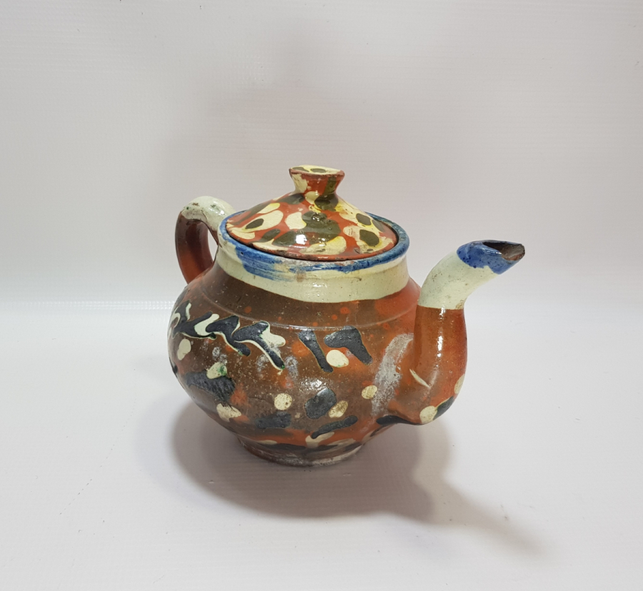 OSMANLI DÖNEMİ NADİR RENKTE KINIK ÇAYDANLIK