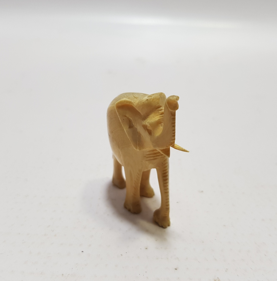 OSMANLI DÖNEMİ FİLDİŞİNDEN MAMUL FİL FORMLU FİGÜR