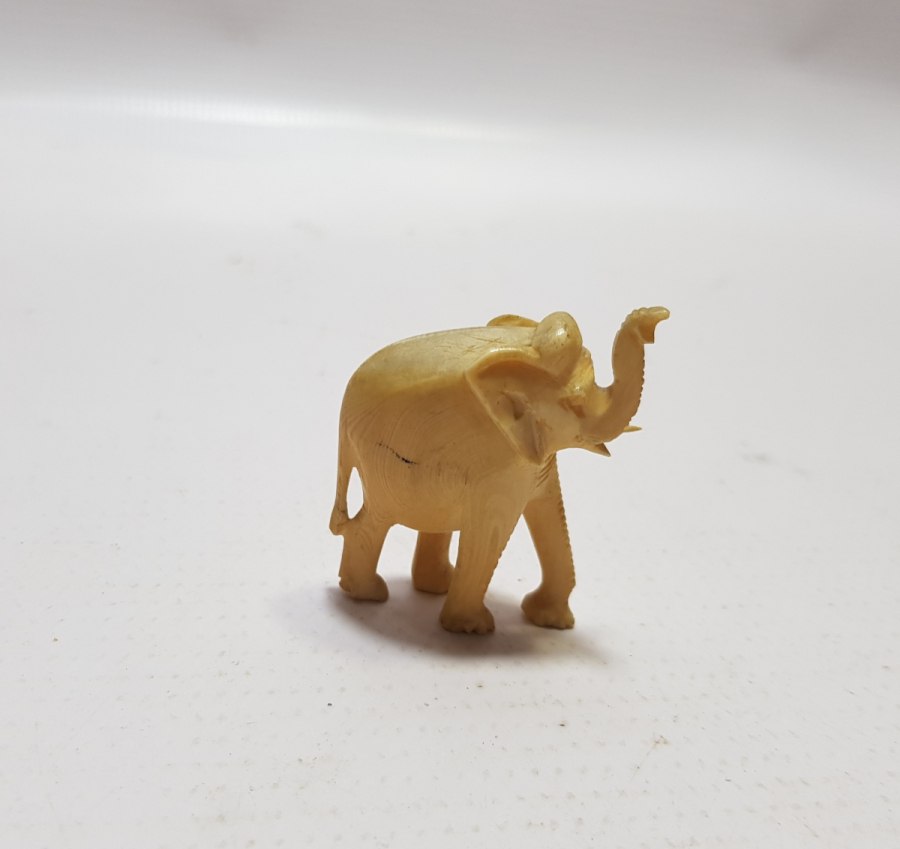 OSMANLI DÖNEMİ FİLDİŞİNDEN MAMUL FİL FORMLU FİGÜR