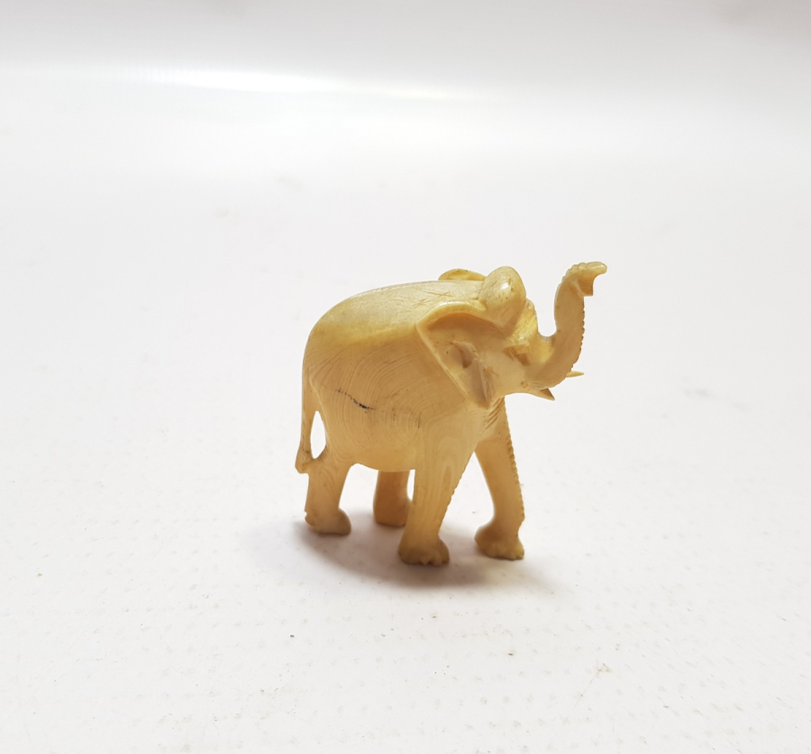 OSMANLI DÖNEMİ FİLDİŞİNDEN MAMUL FİL FORMLU FİGÜR
