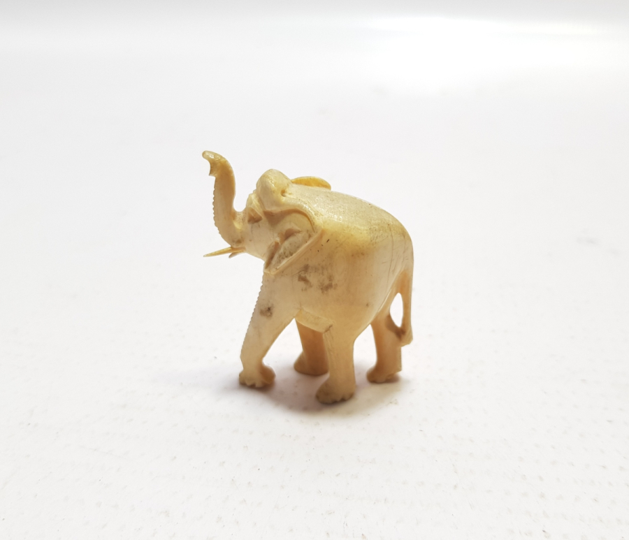 OSMANLI DÖNEMİ FİLDİŞİNDEN MAMUL FİL FORMLU FİGÜR