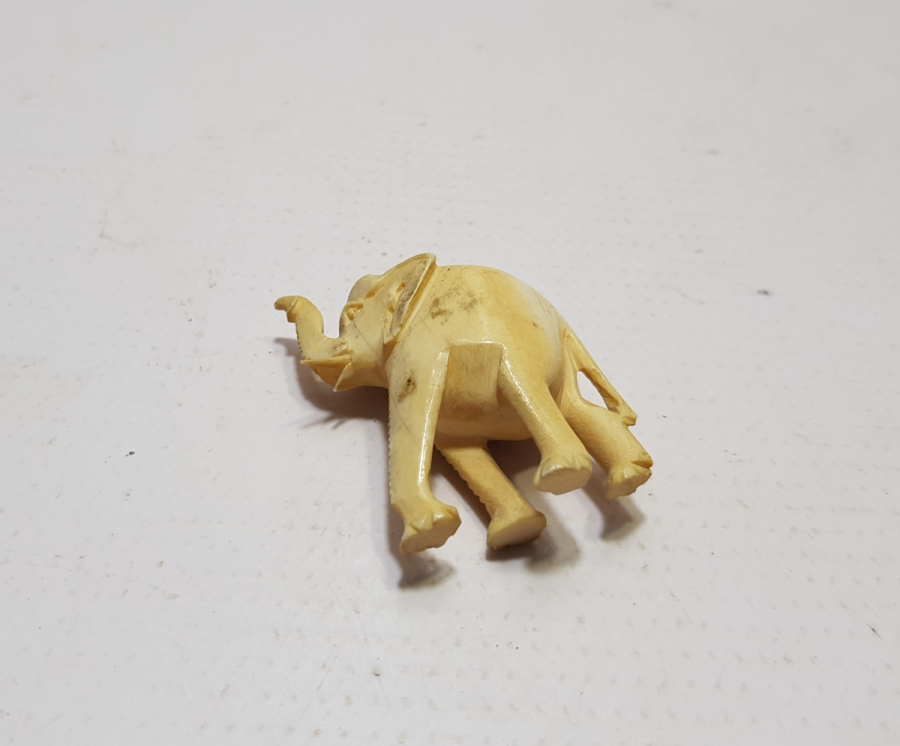 OSMANLI DÖNEMİ FİLDİŞİNDEN MAMUL FİL FORMLU FİGÜR