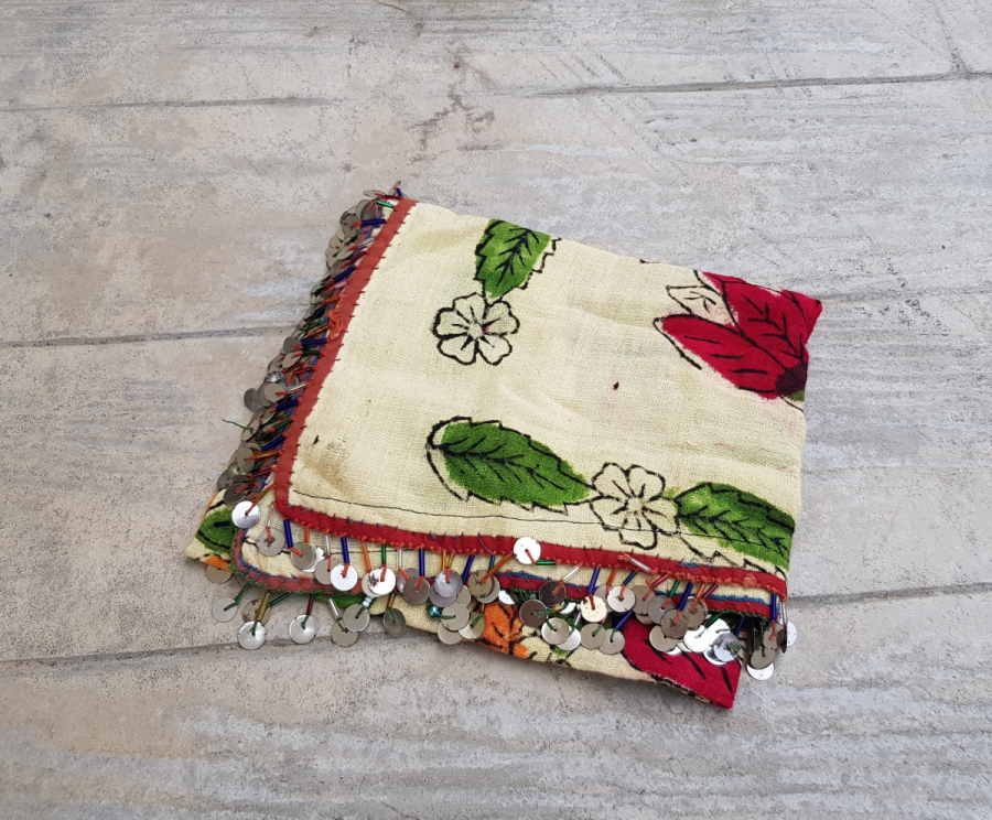 OSMANLI DÖNEMİ ÇOK NADİR MANİSA KIRKAĞAÇ BASKISI PULLU BEZ