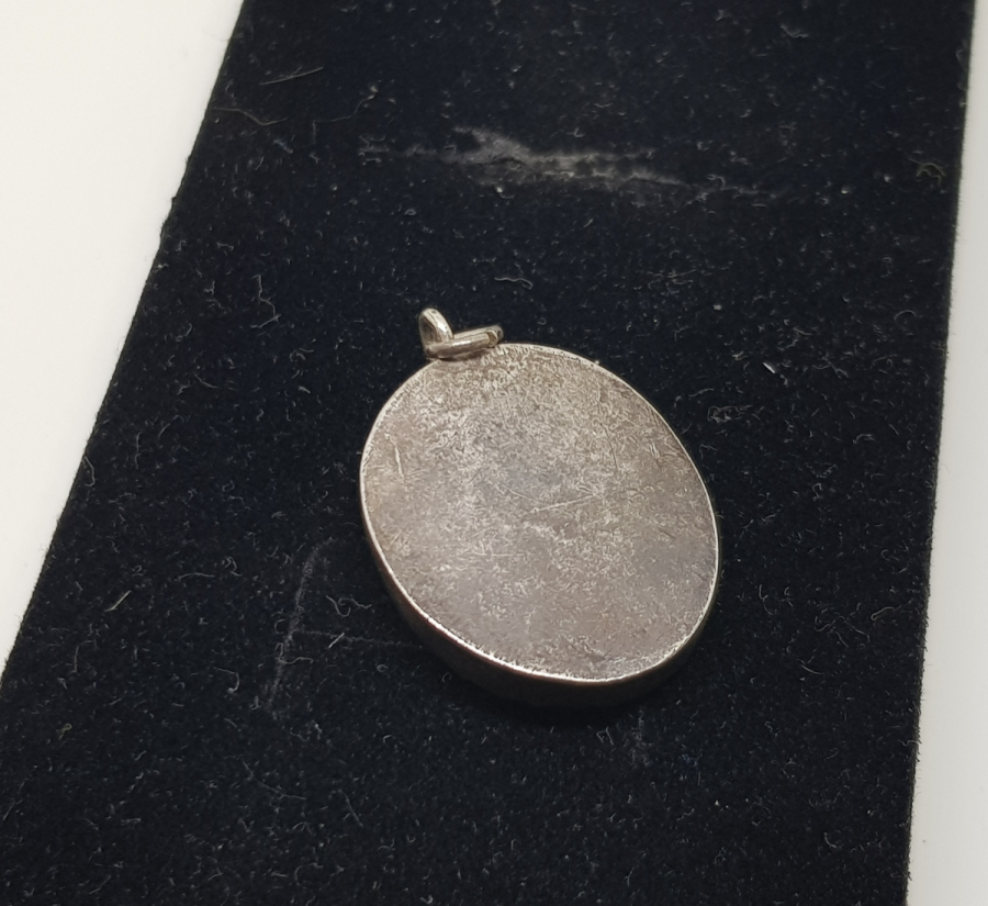 ÜZERİ SONSUZLUK GÖRSELLİ OSMANLI DÖNEMİ KOLYE UCU - FES SÜSÜ