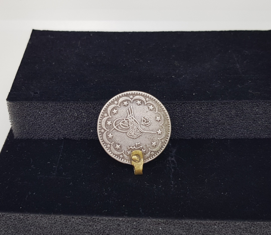 SULTAN MEHMET REŞAT HAN DÖNEMİ GÜMÜŞ 5 KURUŞ MECİDİYE