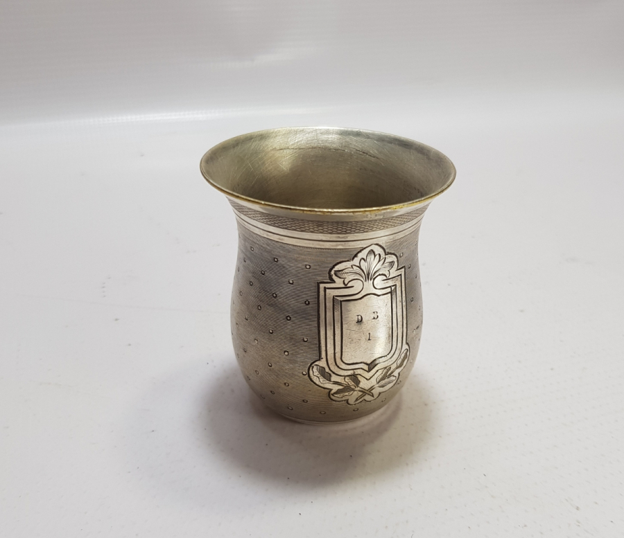 GÜMÜŞ KAPLAMA ANTİKA BARDAK