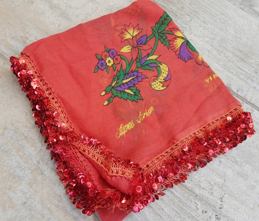 İKİ ADET ANTİKA OYALI YAZMA