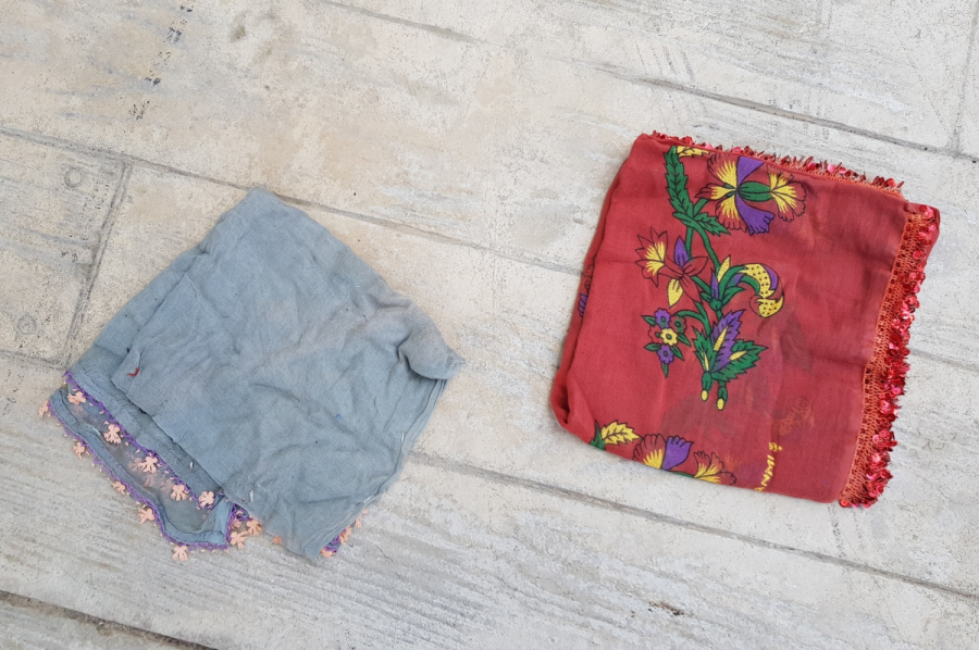 İKİ ADET ANTİKA OYALI YAZMA