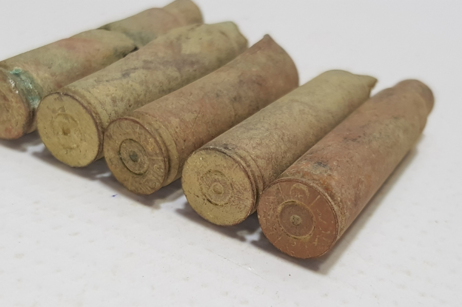 1. DÜNYA SAVAŞI DÖNEMİ OSMANLI MAVZER MERMİSİ KOVANI LOTU