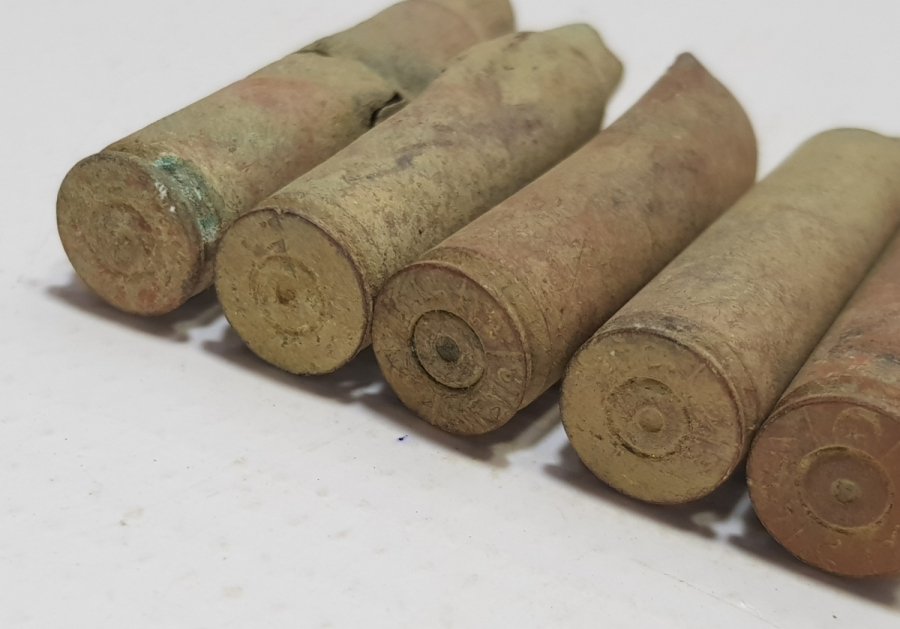 1. DÜNYA SAVAŞI DÖNEMİ OSMANLI MAVZER MERMİSİ KOVANI LOTU