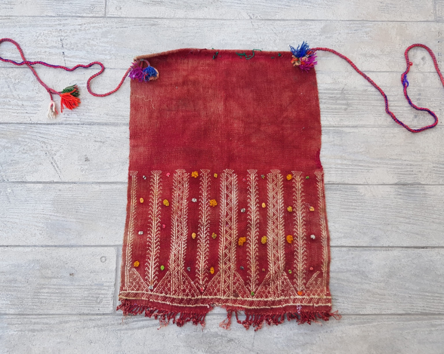 OSMANLI DÖNEMİ KOZAK YÖRESİ NADİR DİREKLİ FUTA - ÖNLÜK