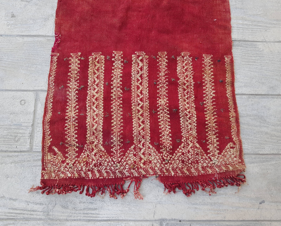 OSMANLI DÖNEMİ KOZAK YÖRESİ NADİR DİREKLİ FUTA - ÖNLÜK