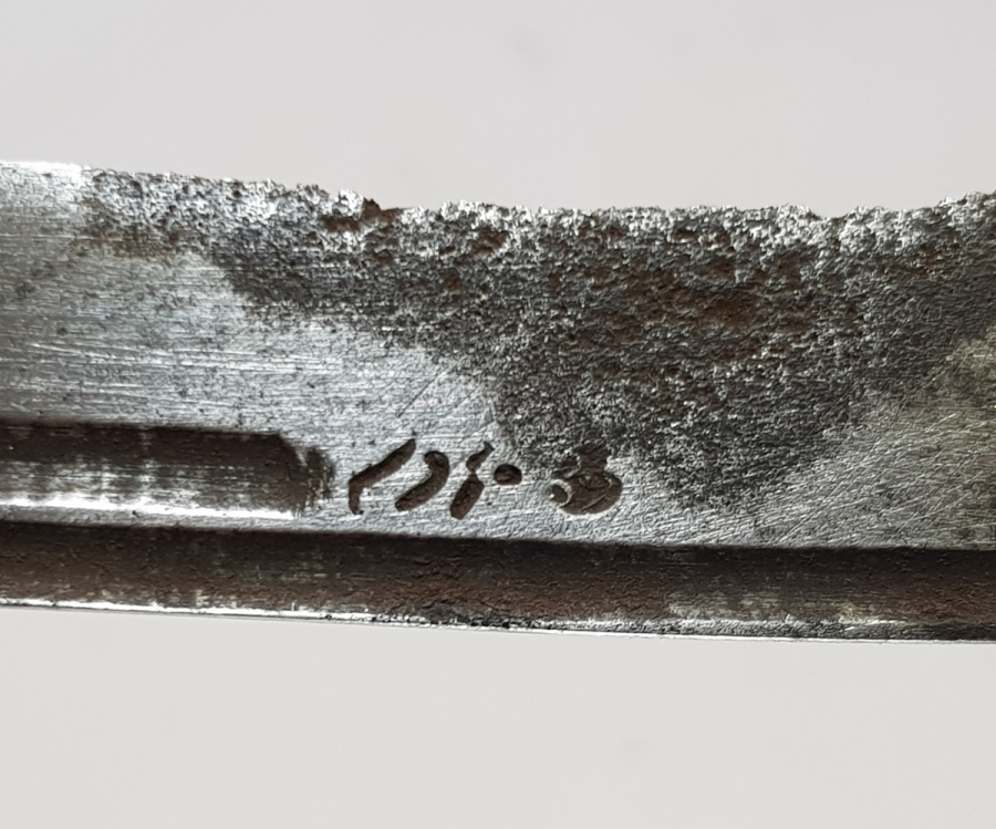 OSMANLI DÖNEMİ NADİR REMZİ USTA DAMGALI ORİJİNAL KININDA BURSA İŞİ NADİR KABADAYI BIÇAĞI