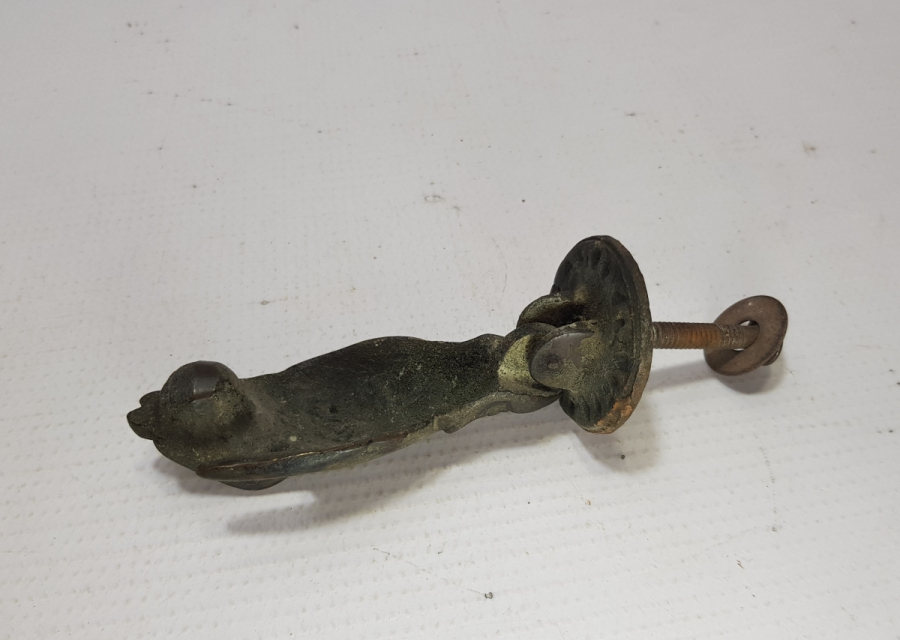 OSMANLI DÖNEMİ BÜYÜK BOY RUM İŞİ HANIMELİ KAPI TOKMAĞI