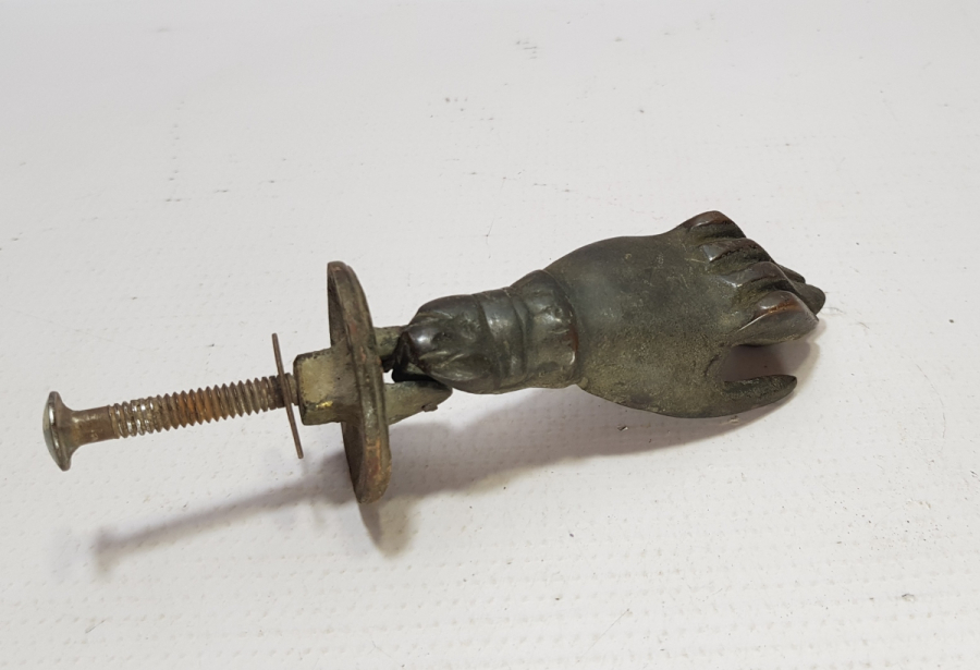 OSMANLI DÖNEMİ BÜYÜK BOY RUM İŞİ HANIMELİ KAPI TOKMAĞI