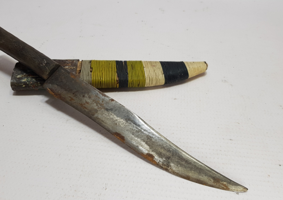 ORİJİNAL KININDA OSMANLI DÖNEMİ KUŞAK KAMASI