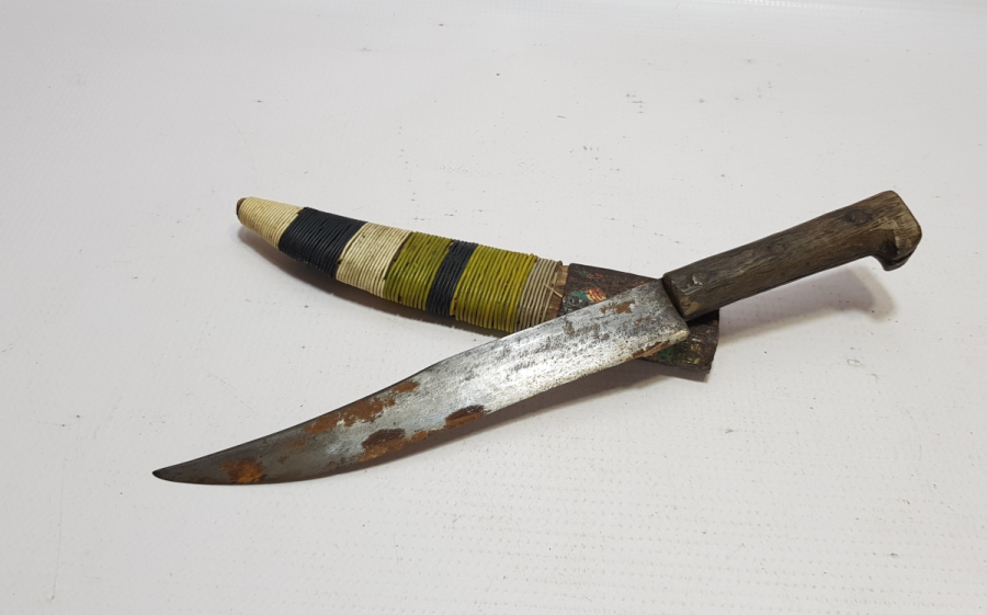 ORİJİNAL KININDA OSMANLI DÖNEMİ KUŞAK KAMASI