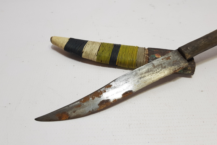 ORİJİNAL KININDA OSMANLI DÖNEMİ KUŞAK KAMASI