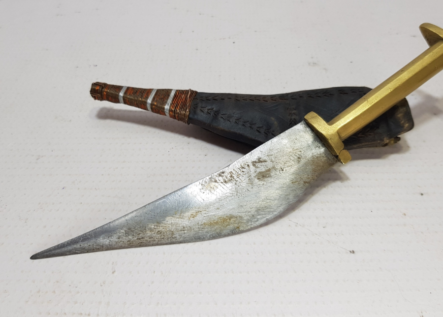 OSMANLI DÖNEMİ NADİR FORMDA KUZEY AFRİKA KAMA