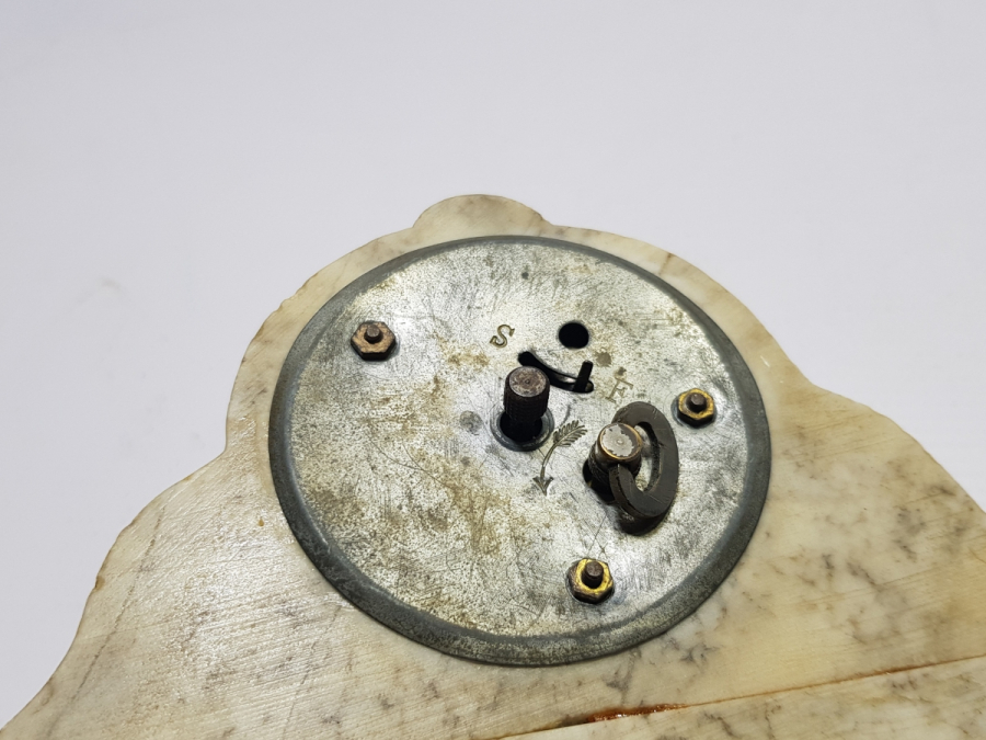 ANTİKA MERMER ŞÖMİNE SAATİ