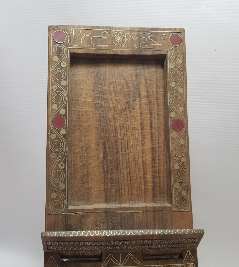 OSMANLI DÖNEMİ ÜZERİ OSMANLICA YAZILI VE TARİHLİ GÜMÜŞ İŞLEMELİ ÇOK NADİR ÇİFT FOTOĞRAFLIK