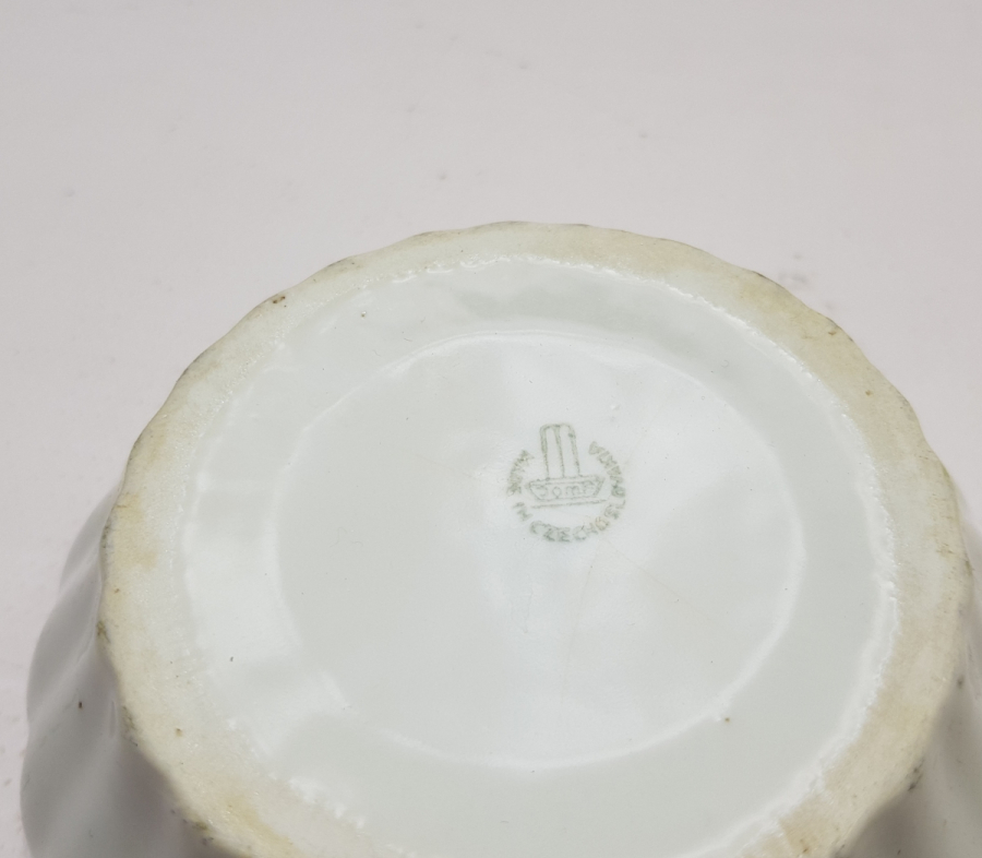 ÇEKOSLAVAKYA YAPIMI OSMANLI DÖNEMİ DİLİMLİ KASE