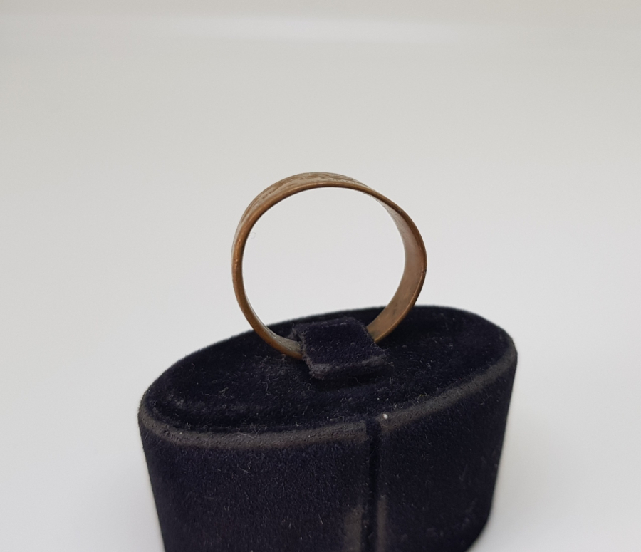 ÜZERİ İŞLEMELİ OSMANLI DÖNEMİ ÇOK NADİR ROMATİZMA YÜZÜĞÜ