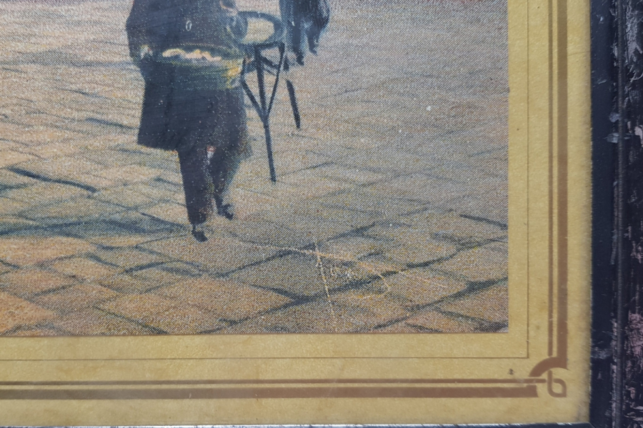 OSMANLI DÖNEMİ İZMİR KONAK SAAT KULESİ GÖRSELLİ BÜYÜK BOY KARTPOSTAL PANO