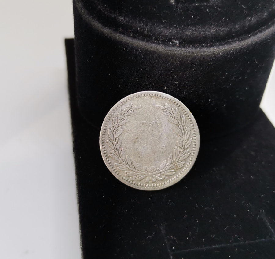 1947 YILI GÜMÜŞ 50 KURUŞ