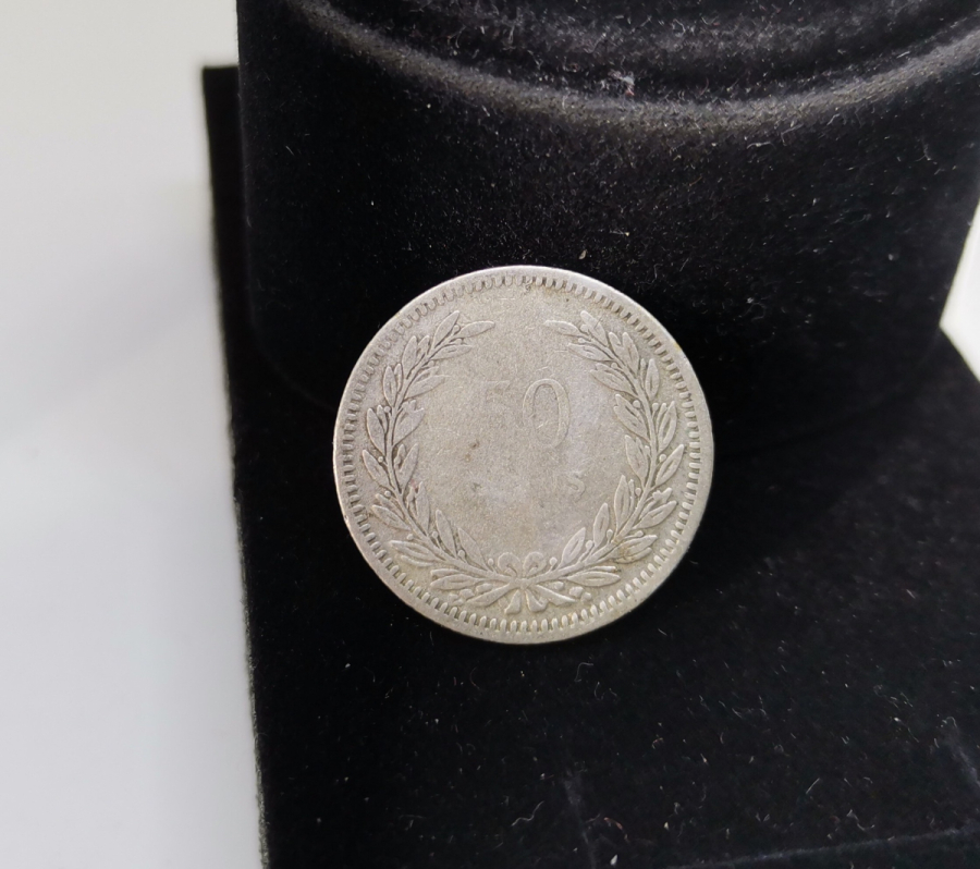 1947 YILI GÜMÜŞ 50 KURUŞ