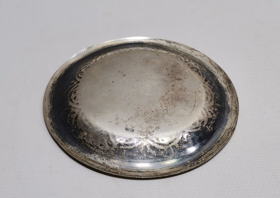 ÜZERİ AYETLİ TAMAMI KALEM İŞÇİLİKLİ OSMANLI DÖNEMİ HİDİV GÜMÜŞ İKRAMLIK