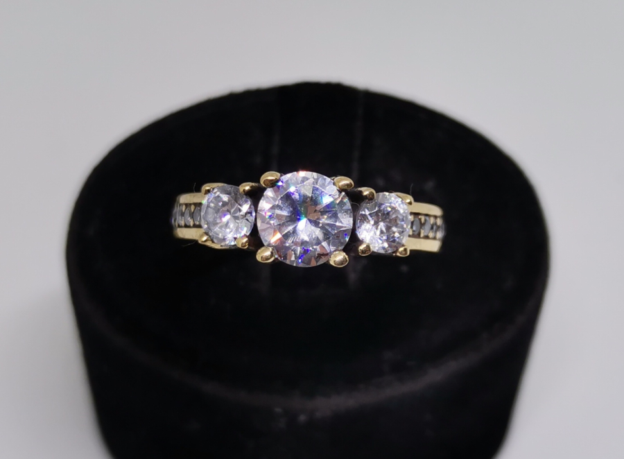 ÜÇTAŞ MODEL GÜMÜŞ YÜZÜK