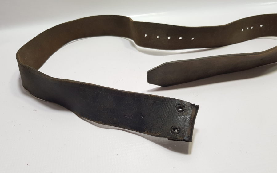 1. DÜNYA SAVAŞI DÖNEMİ ÜZERİ OSMANLICA YAZILI SUBAY KEMERİ