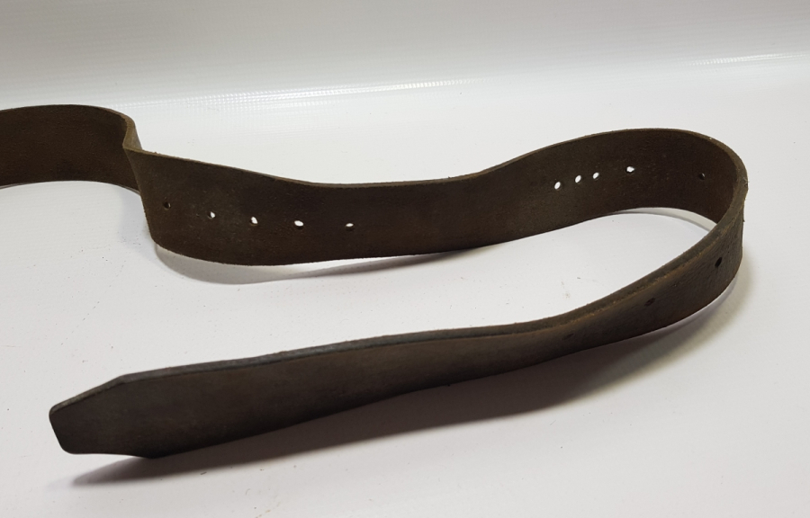 1. DÜNYA SAVAŞI DÖNEMİ ÜZERİ OSMANLICA YAZILI SUBAY KEMERİ