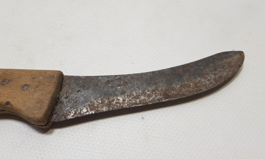 ÜZERİ AY YILDIZ FİGÜRLÜ ANTİKA AFYON KAPSÜLÜ ÇİZME BIÇAĞI