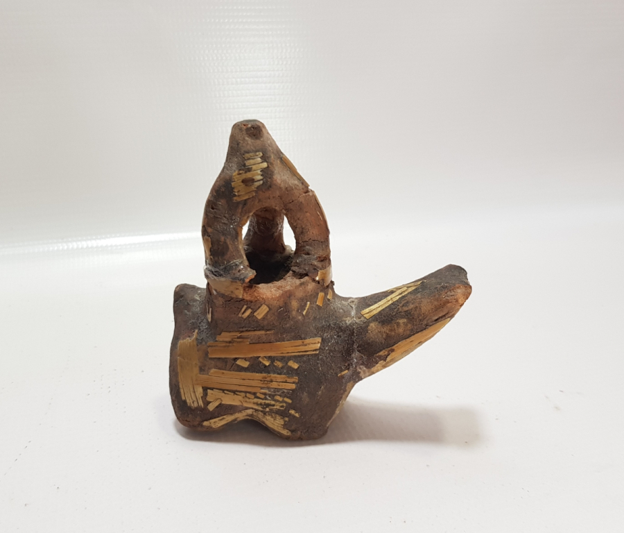 HİCAZ'DAN SARAY ERKANINA YOLLANMIŞ ÇOK NADİR SÜRRE DEVE HAMUTU FORMUNDA GUBAR-I ŞERİF