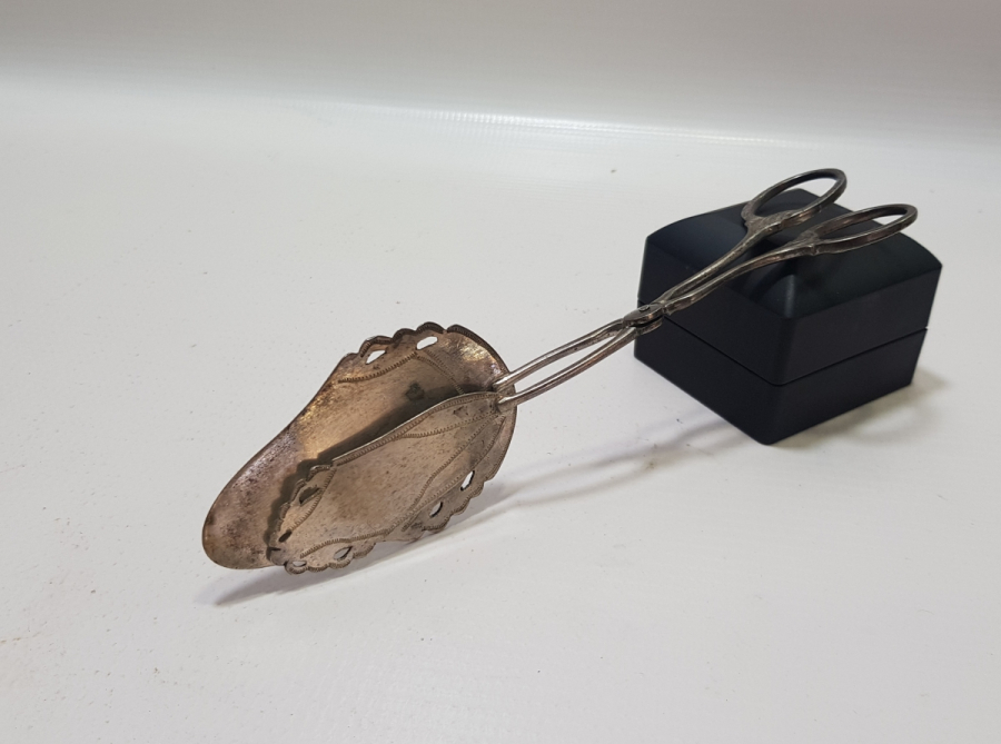 ANTİKA GÜMÜŞ PASTA MAŞASI